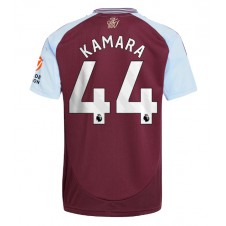 Aston Villa Boubacar Kamara #44 Hjemmedrakt 2024-25 Kortermet